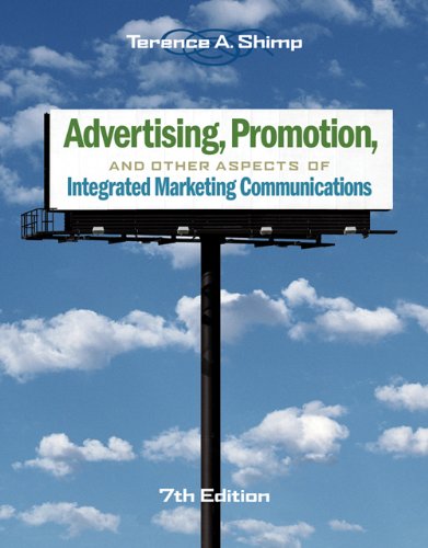 Advertising, Promotion, and Other Aspects of 