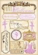 Ballet Cardstock Stickers: Prima Ballerina