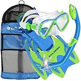 U.S. Divers Junior Regal Mask, Trigger Fins and Laguna Snorkel Combo Set