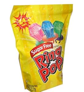 Amazon.com : Sugar Free Ring Pops 24 Pops Per Bag : Suckers And