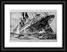 Kitchen & Housewares : LUSITANIA SINKS (DIXON) - Official Framed Print 16x12 (40x30cm) by Mary Evans