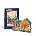 Cubicfun Cubic Fun 3d Puzzle Model 25pcs British Flavor Villa 16.5cm/6.5