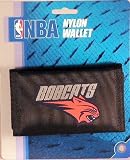 Charlotte Bobcats NBA Licensed Nylon Trifold Wallet New