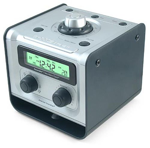 American innovators Neverlate 7-Day Alarm Clock