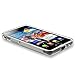 eForCity® Frost Clear White S Shape TPU Cover Case Compatible with Samsung© Galaxy S2 i9100 SII S II