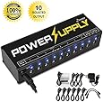 Donner DP-1 Guitar Pedal Power Supply 10 Isolated DC Output for 9V/12V/18V Effect Pedal