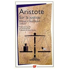 Sur la justice : Ethique � Nicomaque Livre V