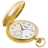 Aerowatch Mens 1090-B Mechanical Arabic Dial Pocket Watch by Aerowatch