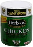 Herbox Bouillon Cubes Chicken 25 cubes, 3.33-Ounce (Pack of 6)