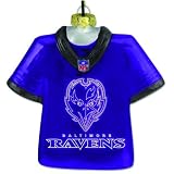 Baltimore Ravens Team Laser Jersey (Logo) Ornament
