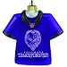 Baltimore Ravens Team Laser Jersey (Logo) Ornament