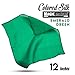 Magic Makers 12 Inch Color Silk - Professional Grade (Emerald Green)