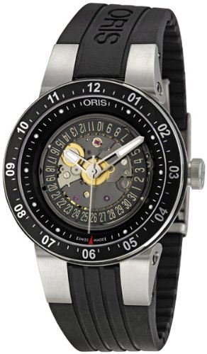 Oris Mens Williams F1 Team Skeleton Date Automatic Watch 733-7613-4114RS