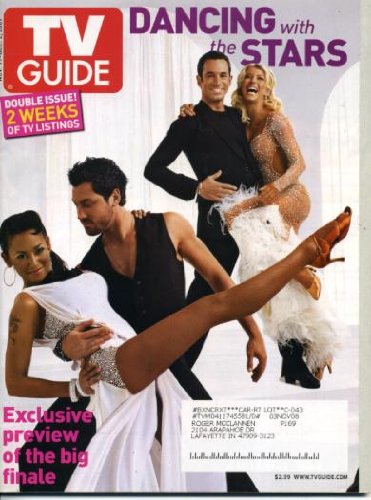 TV Guide November 19, 2007 Dancing With the Stars Foldout Cover, Bones, CSI Miami, Mike Myers, Battlestar Galactica: Razor