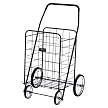 Quest Jumbo Shopping Cart - Black
