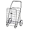 Quest Jumbo Shopping Cart - Black