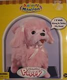 Animal Mansion Pink Prancing Puppy Walks and Swings Head