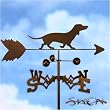 DACHSHUND Dog Weathervane