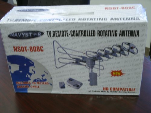 NavyStar TV-Remote Contolled Rotating Antenna