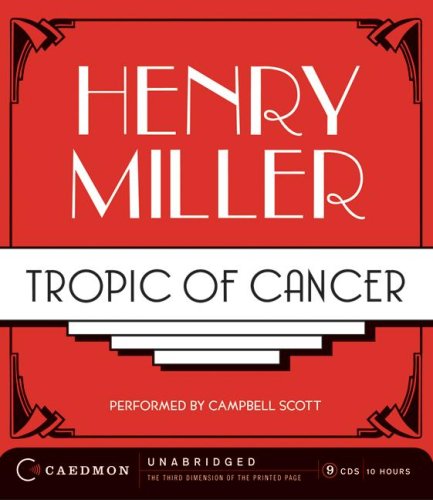 Cover image : Tropic of Cancer CD