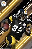Pittsburgh Steelers (Willie Parker) Sports Poster Print - 24