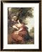 Troubadour and His Lady Framed Art Poster Print by Henri Fantin-Latour, 27x33