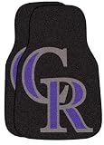 Colorado Rockies MLB Car Floor Mats (2 Front)
