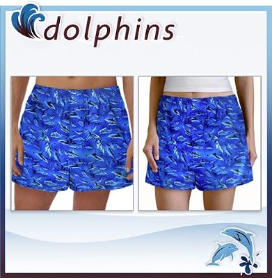 Dolphins Boxers XL Dolphin 100% Cotton Boxer Shorts for HIM or HER- SEARCH BROAD BAY BOXERS FOR MORE DESIGNS Unique GIFT Ideas Man Men Boyfriend Woman Women Ladies Mother Dad Mom CUTE!