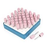 uxcell マウントポイント　金属　セラミック　ピンク　シルバートーン　50個入り　置換