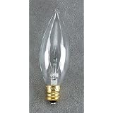 Buy 40Watt 120Volt E12 B Type Incandescent Bulb by Lite Source