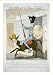Historic Print (L): The knight of the woeful countenance going to extirpate the Natio...