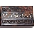 Gift Idea for Her Wooden Brass Inlay Work Jewelry Boxes (wc448a)
