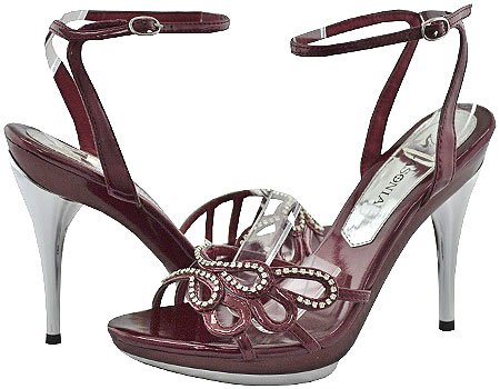 Lasonia S4483 Burgundy Women Dress Sandals 51Tk%2Bu3u52L Lasonia S4416 Silver Women Dress Sandals