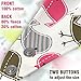 Premium Baby Bandana Bibs with Snaps- Pack of 4- Highly Absorbent Cloth Bib- Non Irritating Cotton and Fleece- Cute Patterns- Helps Feeding/ Teething/ Drooling/- Best Shower Gift for Boys and Girls