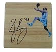 Ryan Bowen Autographed New Orleans Hornets Photo Floorboard, Proof Photo