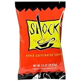 Shock Hyper-Caffeinated Coffee, 2.5-Ounce Pre-Ground Portion Packs