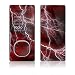 Apocalypse Red Design Zune 4GB / 8GB / 16G Skin Decal Protective Sticker