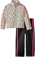 PUMA Little Girls' Raglan Tricot Set