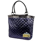NBA Denver Nuggets Ladies Navy Blue Quilted Tote Bag