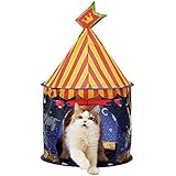 Necoichi Cat Tent (Night Carousel) Bed, Condo, Cave, House for CAT