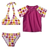 Girls' Swimwear Xhilaration® White 3 pc Bikini Set