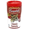 Campbell`s Soup at Hand, Classic Tomato, 10.75-Ounce Microwavable Cups (Pack of 8)