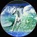 Espirit de la Mer 1000pc Round Jigsaw Puzzle by Kim McElroy