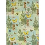 Cavallini Butterfly Ferns Ephemera Decoupage Gift Wrap Paper