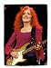 BONNIE RAITT & Her Guitar COMPUTER MOUSE PAD