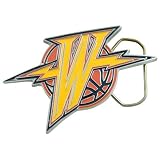 NBA Golden State Warriors Pewter Team Logo Belt Buckle
