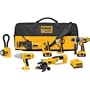 DEWALT DCK675L  18-Volt 6-Tool Cordless Combo Kit with NANO Technology