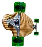 Bamboo Striped Drop Through Thru Cruiser Complete Longboard Skateboard Deck New On Sale
