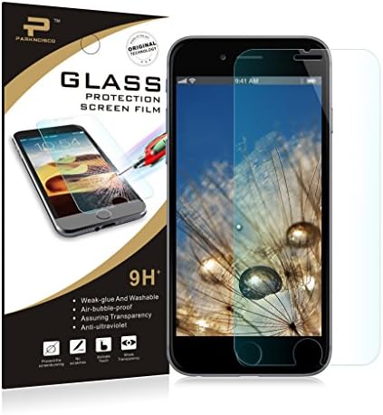 iPhone 6s Plus Screen Protector,Parkncisco™9H Premium Tempered Glass Screen Protector Film for iPhone 6 plus (5.5'') 3D Touch Compatible Tempered Glass for iPhone 6s Plus(5.5'') 0.15mm New Model