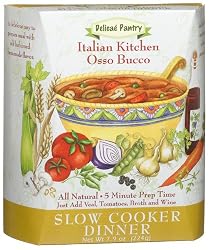 Delicae Pantry Italian Kitchen Osso Bucco Slow Cooker Dinner, 7.9-Ounce Boxes (Pack of 6)
